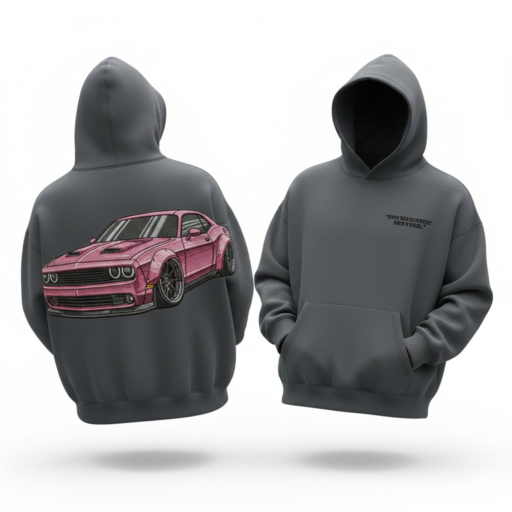 Custom Automotive Hoodie – Your Car, Your Style